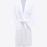 Evergreen Mist Cotton Womens Robe