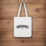 Organic Cotton Quote Graphic Tote Bag