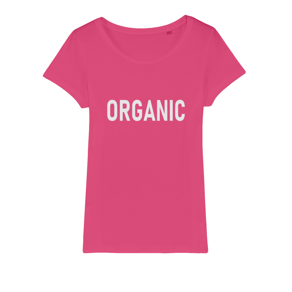 Organic Classic Jersey 100% Organic Cotton Womens Graphic Tee
