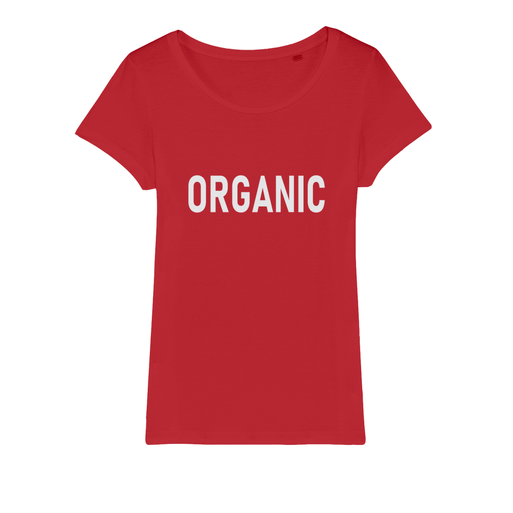 Organic Classic Jersey 100% Organic Cotton Womens Graphic Tee