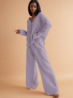 Golden Dawn Solid Lounge 100% Cotton Womens Pajamas