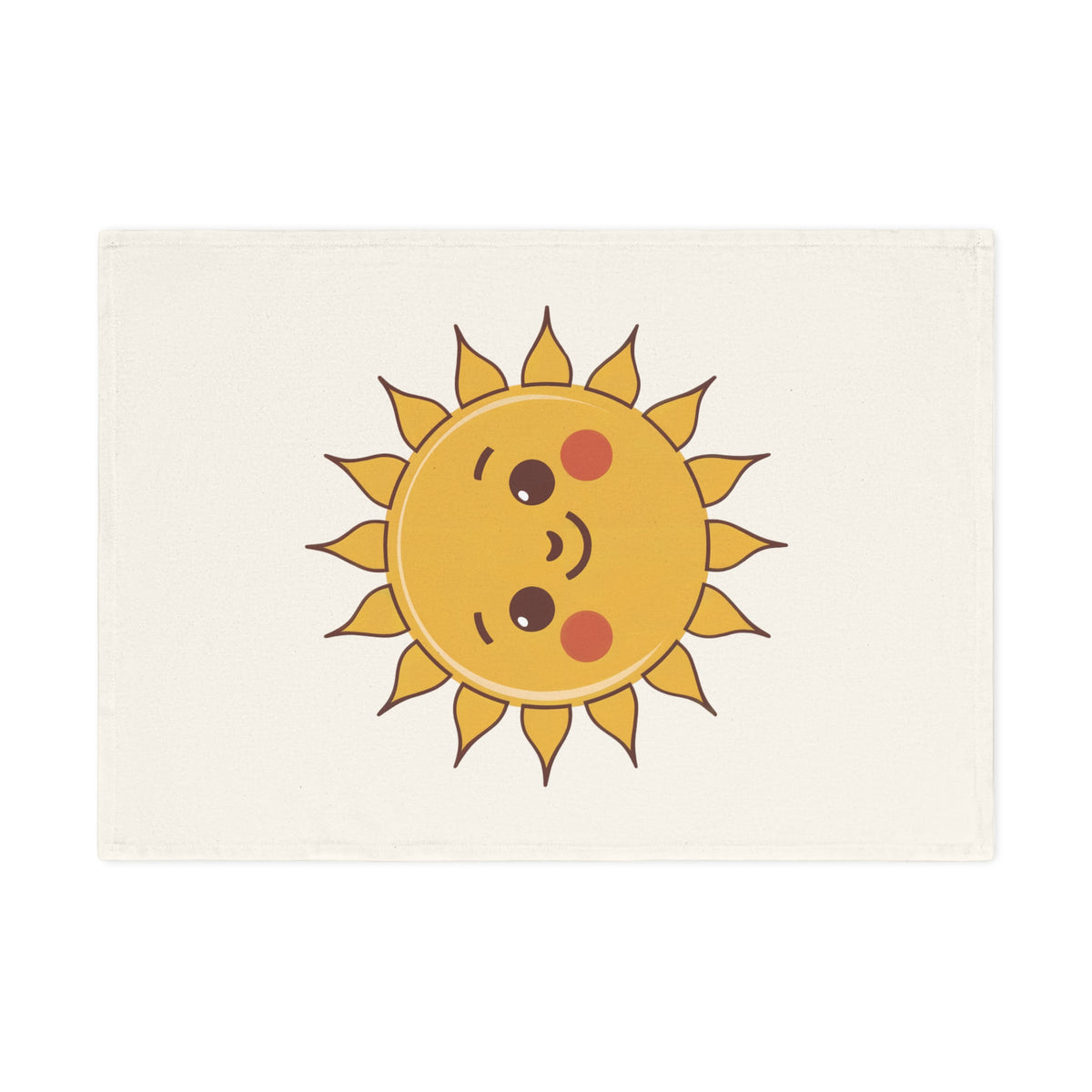 Sun 100% Organic Cotton Tea Towel