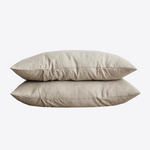 Natural Earth Envelope 2Pcs 100% Linen Pillowcases