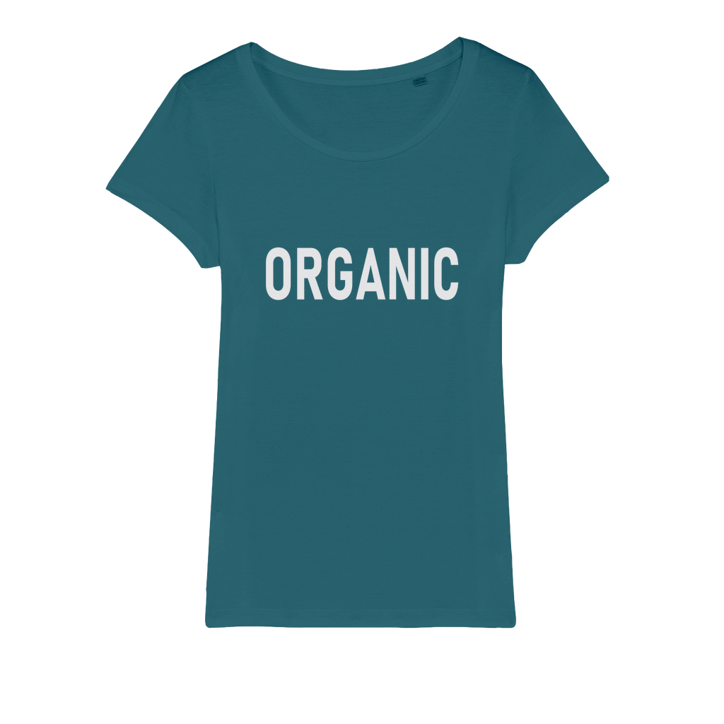 Organic Classic Jersey 100% Organic Cotton Womens Graphic Tee
