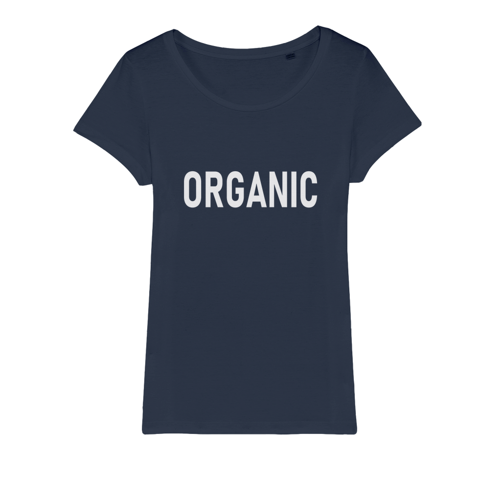 Organic Classic Jersey 100% Organic Cotton Womens Graphic Tee