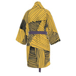 Golden Plum Kimono Organic Cotton Womens Robe