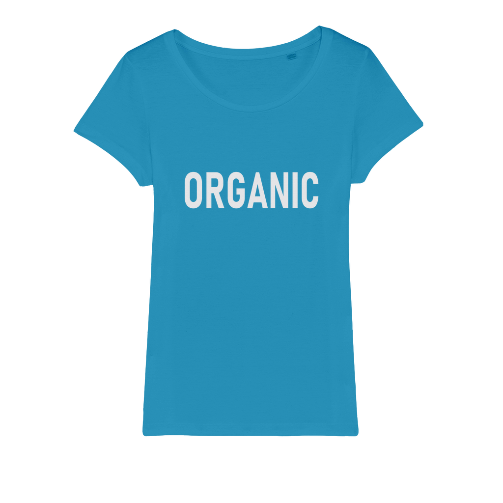 Organic Classic Jersey 100% Organic Cotton Womens Graphic Tee