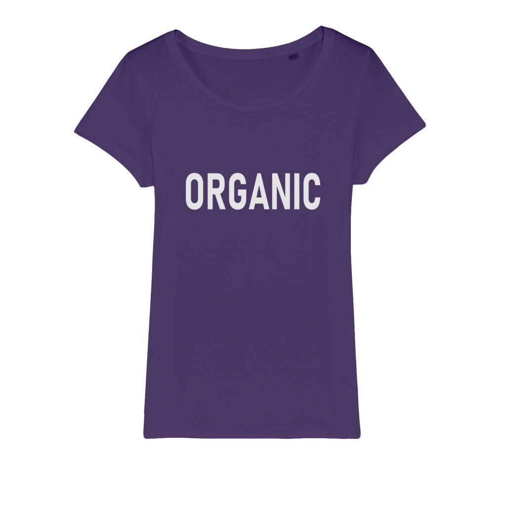 Organic Classic Jersey 100% Organic Cotton Womens Graphic Tee