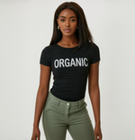 Organic Classic Jersey 100% Organic Cotton Womens Graphic Tee