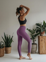 Earth Field Thick High Waist Cotton Womens Leggings