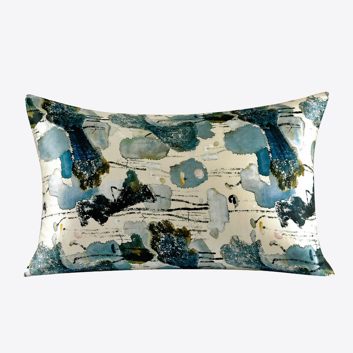 Marble Seas 16MM 100% Mulberry Silk Pillowcase With Zipper