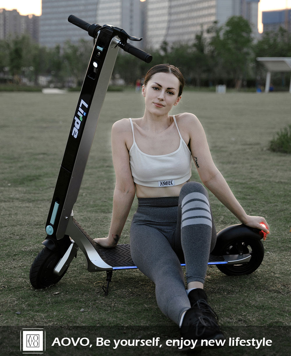 Energy Savers AOVO Lirpe R1 First Solar Powered Electric Scooter