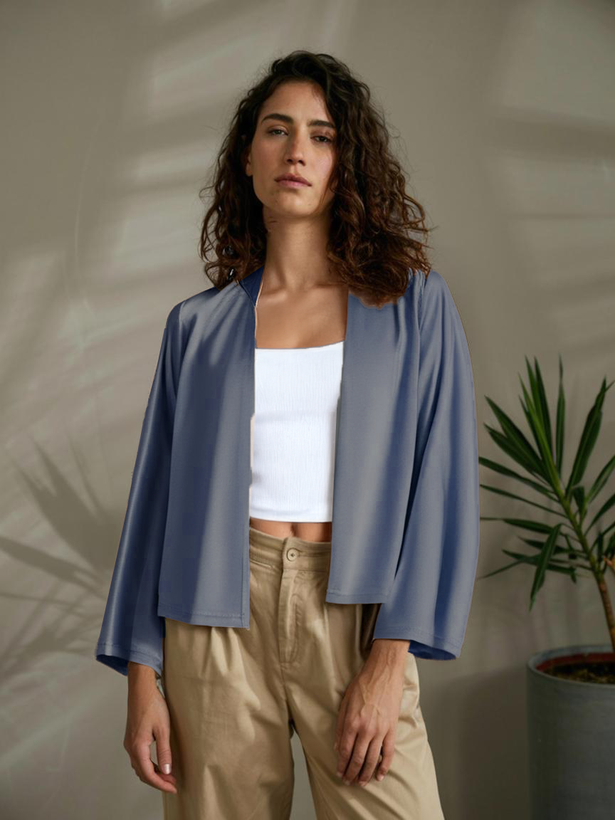 Mystic Maple Caramel Viscose Womens Cardigan