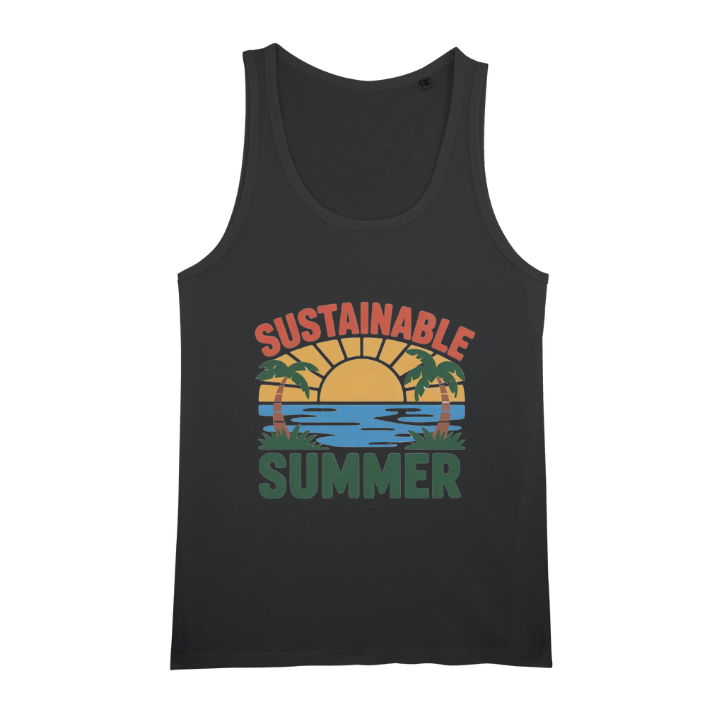 Sustainable Summer Graphic Organic Cotton Tank