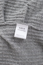 Cloudy Meadow Waffle Knit Womens Sweater