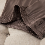 Crimson Sunset Silk Womens Skirt