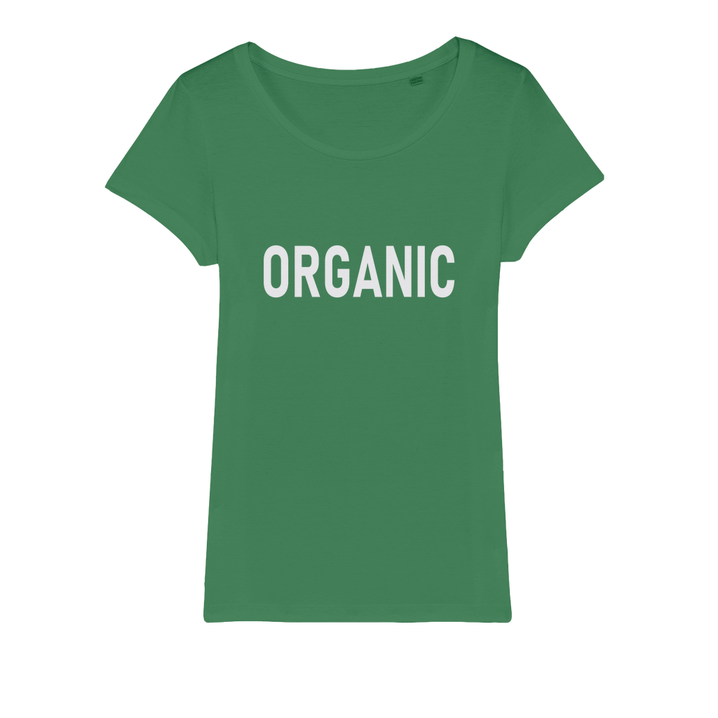 Organic Classic Jersey 100% Organic Cotton Womens Graphic Tee