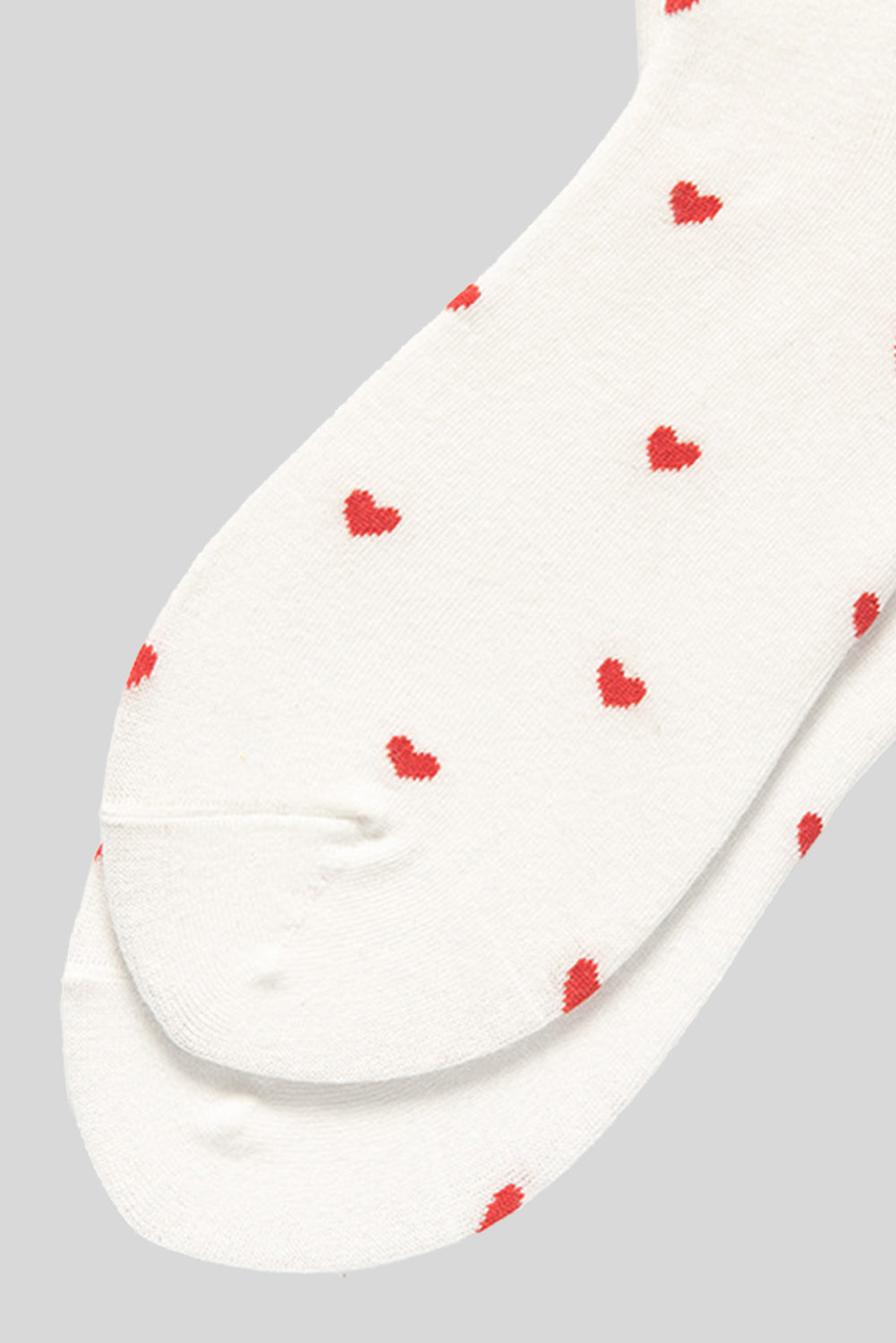 Lush Rose Hearts Lounge Cotton Womens Socks