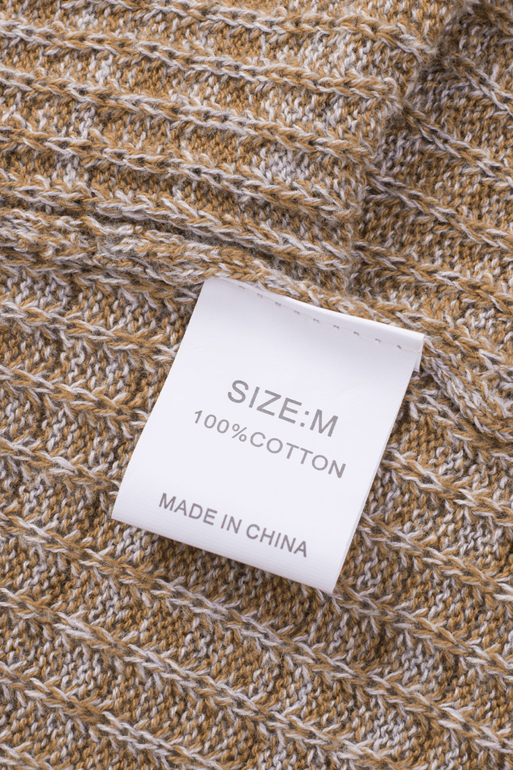 Cloudy Meadow Waffle Knit Womens Sweater