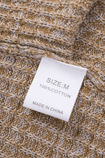 Cloudy Meadow Waffle Knit Womens Sweater