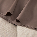 Crimson Sunset Silk Womens Skirt