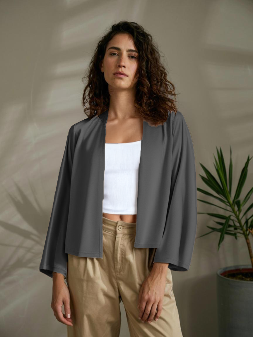 Mystic Maple Caramel Viscose Womens Cardigan