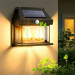 Energy Savers Outdoor Waterproof Wall Motion Sensor Solar Powered Garden Light