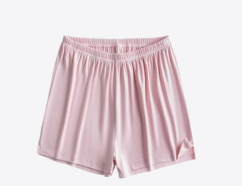 Green Hues Viscose Womens Lounge Shorts