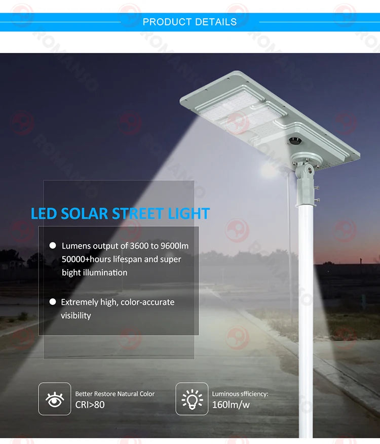Energy Savers Solar Powered Street Lights