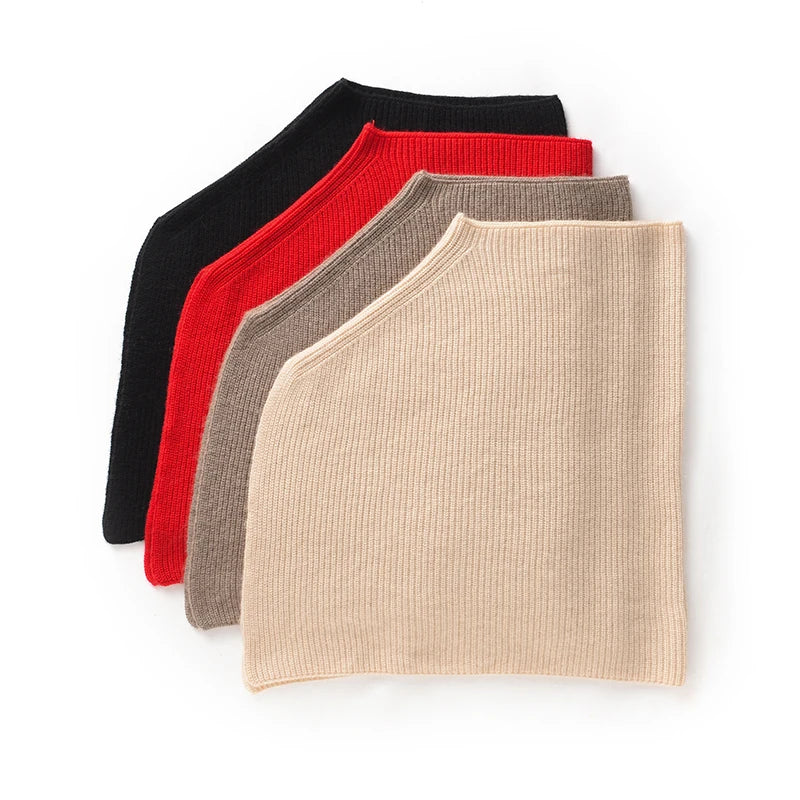 Birch Berries Knit Neck Cape Cashmere Womens Scarf | Hypoallergenic - Allergy Friendly - Naturally Free