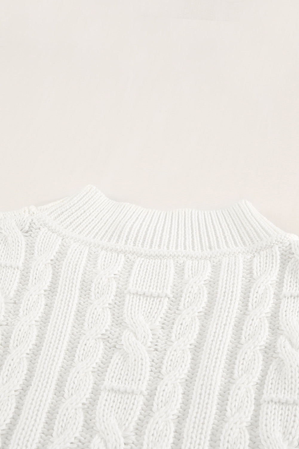 Blossom Breeze High Neck 100% Cotton Sweater Vest | Hypoallergenic - Allergy Friendly - Naturally Free