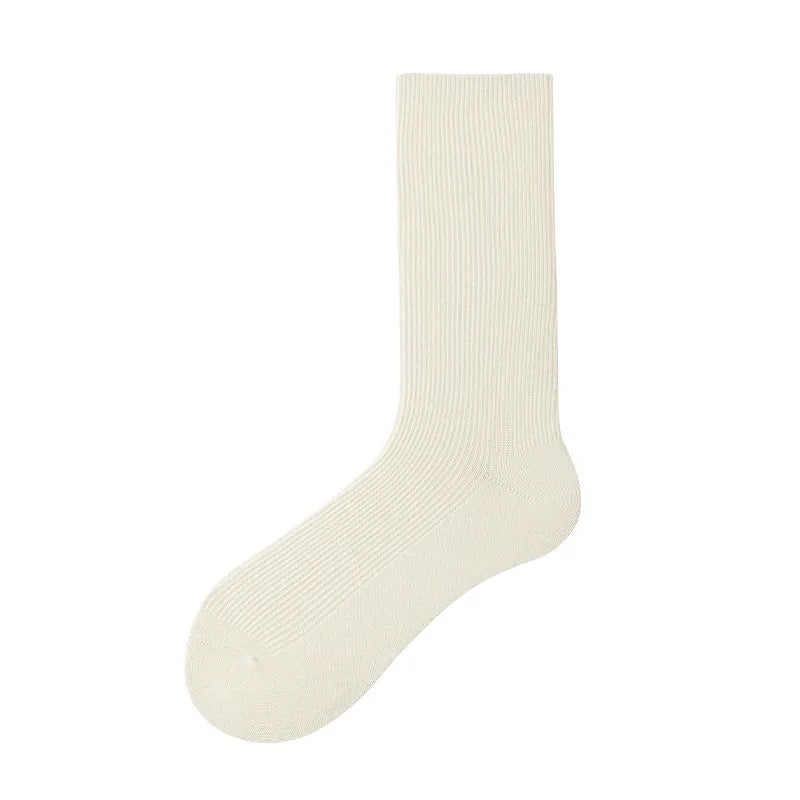 Cocoa Hues Solid Cotton Womens Socks | Hypoallergenic - Allergy Friendly - Naturally Free