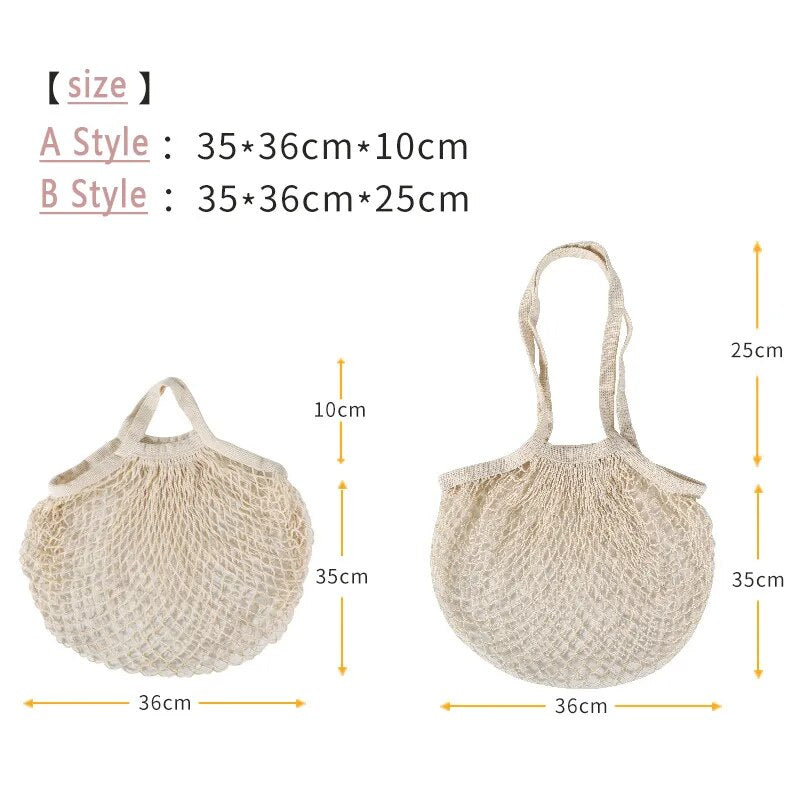 Eco Farms Reusable 100% Cotton Grocery Bags | Hypoallergenic - Allergy Friendly - Naturally Free