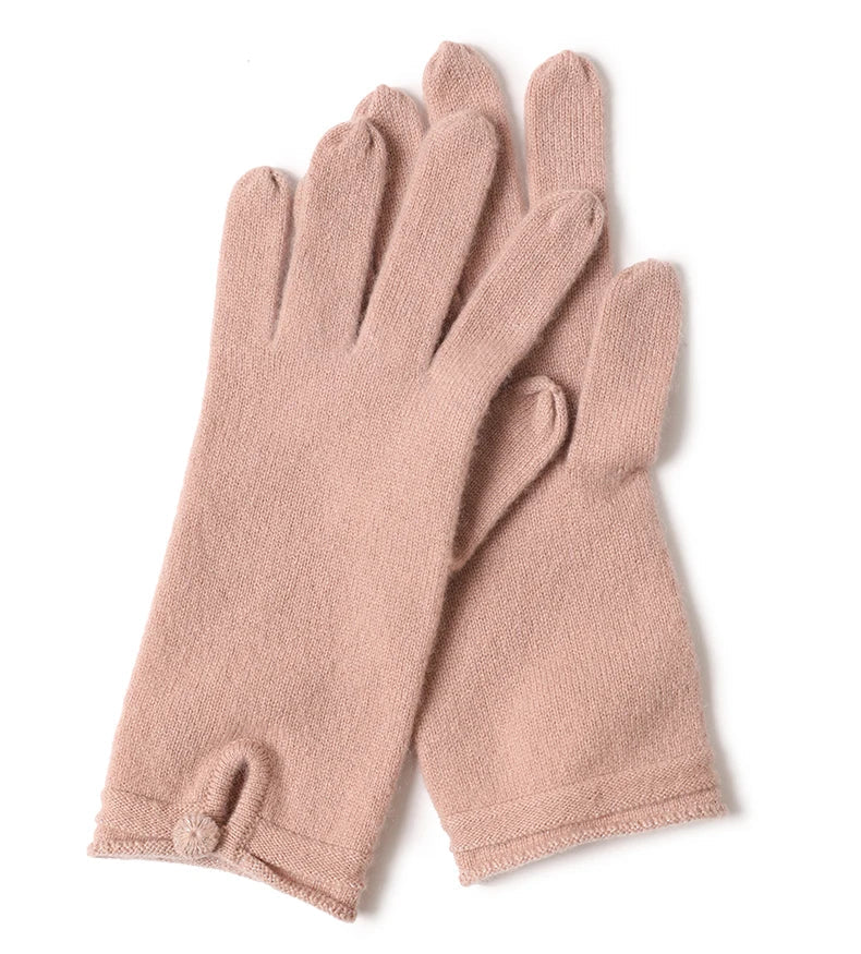 Frozen Hues Cashmere Womens Gloves | Hypoallergenic - Allergy Friendly - Naturally Free