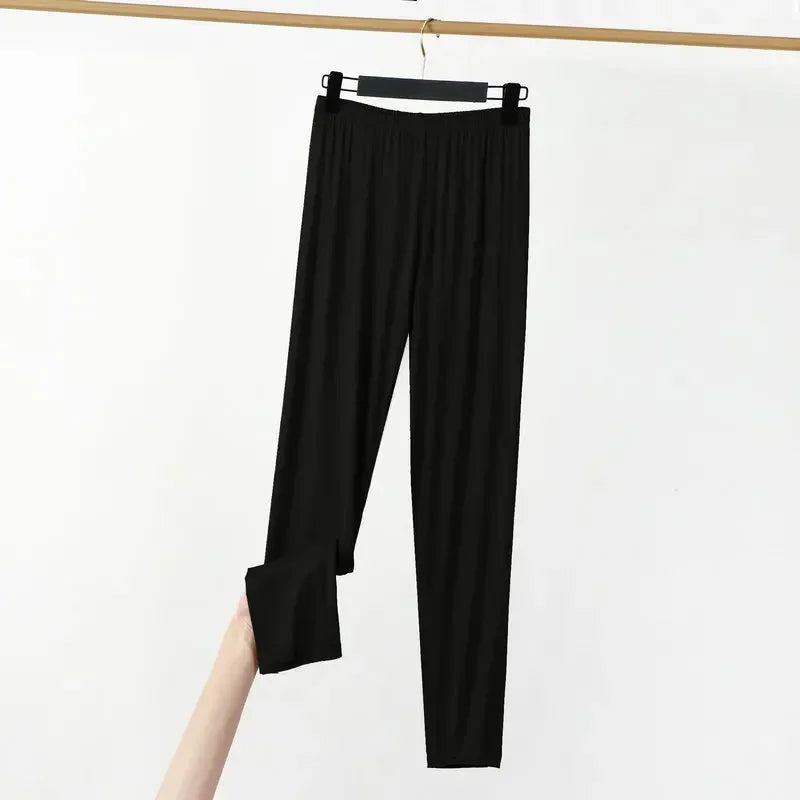 Green Pastures High Waist Viscose Womens Lounge Leggings | Hypoallergenic - Allergy Friendly - Naturally Free