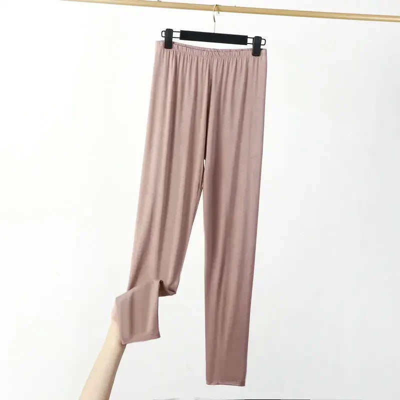 Green Pastures High Waist Viscose Womens Lounge Leggings | Hypoallergenic - Allergy Friendly - Naturally Free