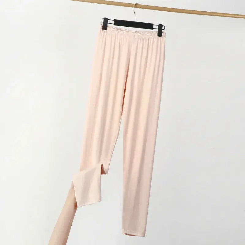 Green Pastures High Waist Viscose Womens Lounge Leggings | Hypoallergenic - Allergy Friendly - Naturally Free