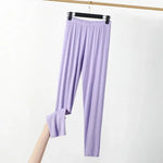 Green Pastures High Waist Viscose Womens Lounge Leggings | Hypoallergenic - Allergy Friendly - Naturally Free