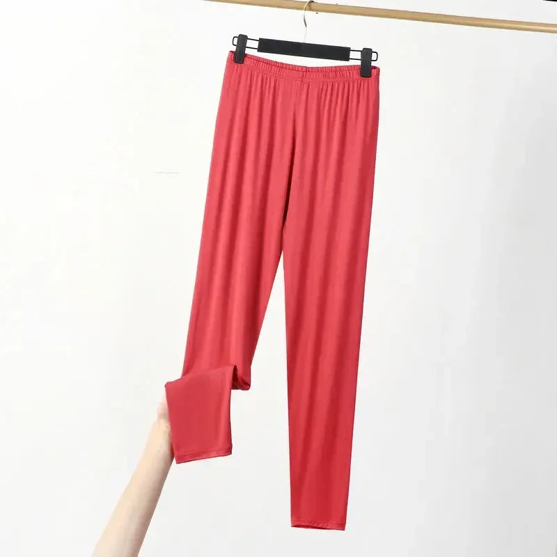 Green Pastures High Waist Viscose Womens Lounge Leggings | Hypoallergenic - Allergy Friendly - Naturally Free