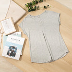 Sunset Breeze (None) Casual Cotton Womens Top