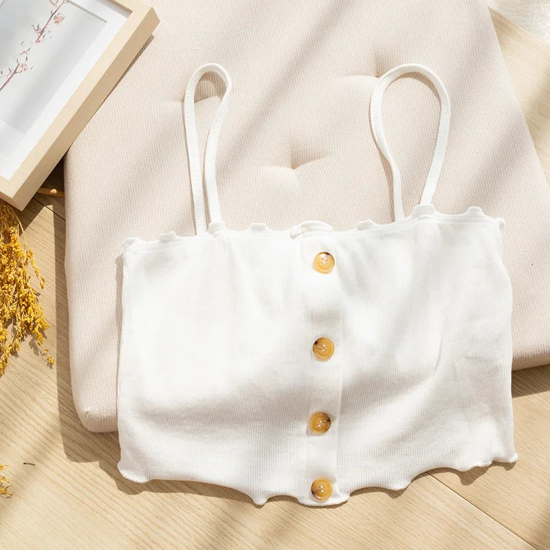 Twilight Coral 94% Cotton Womens Camis