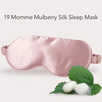 Mist Blue 100% Mulberry Silk Womens Sleep Mask