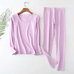 Grapefruit Rose Cotton Womens Pajamas