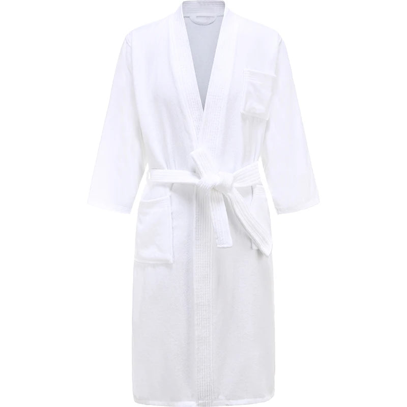Evergreen Mist Cotton Womens Robe