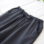 Sunlit Amber Pale Lounge Cotton Men Pants