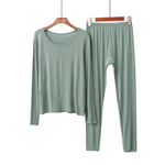 Sunset Rose 2Pcs Lounge Modal Cotton Womens Pajamas