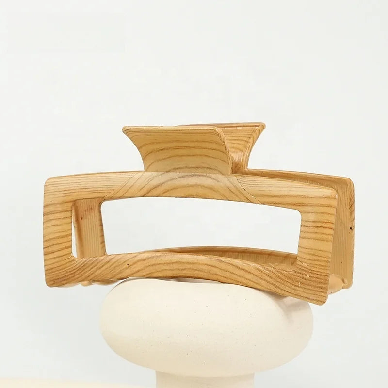 Velvet Forest Floral Viscose Womens Hair Claw Clip