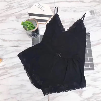 Azure Mist Lounge Cotton Womens Pajamas