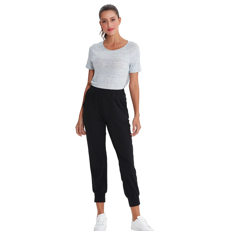 Twilight Ebony 94% Cotton Womens Pants