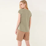 Sunset Breeze (None) Casual Cotton Womens Top